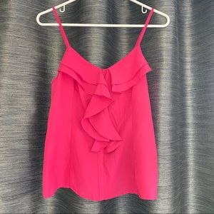 Miley Cyrus & Max Azria Pink Cami Tank Top Large